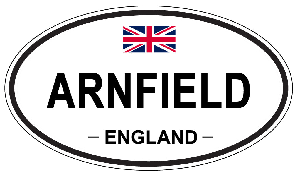 ARNFIELD - Oval Sticker