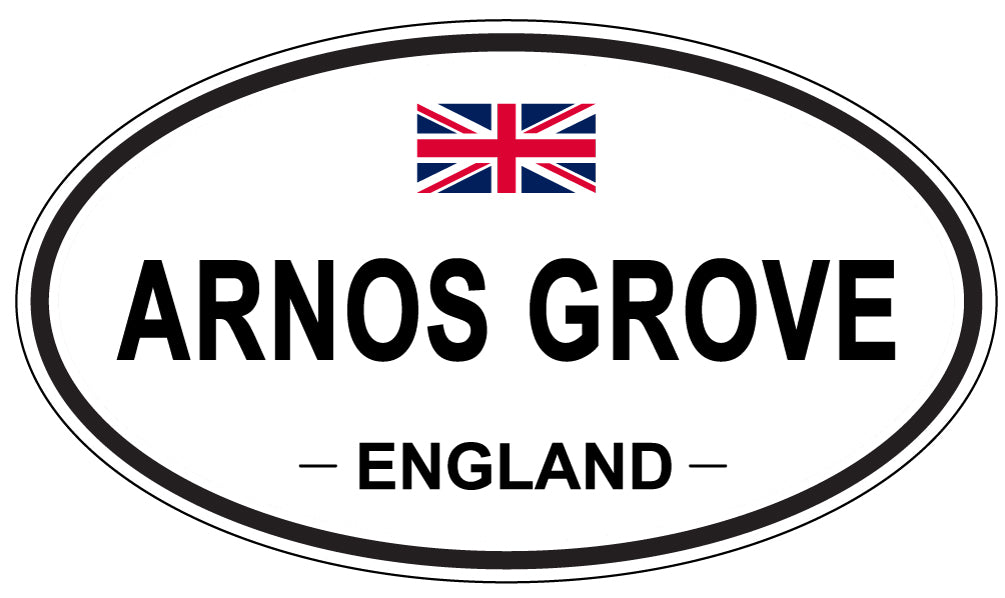 ARNOS GROVE - Oval Sticker