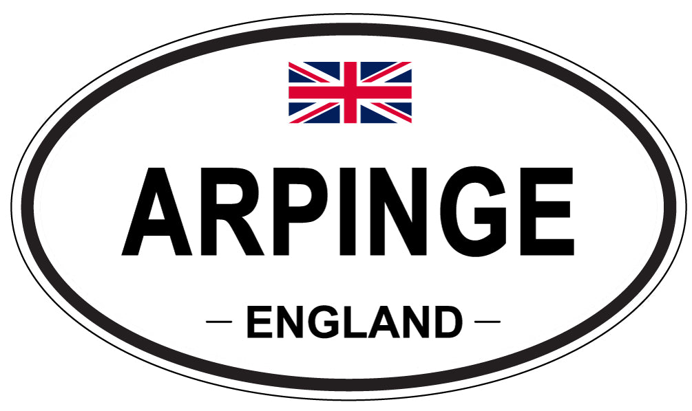 ARPINGE - Oval Sticker