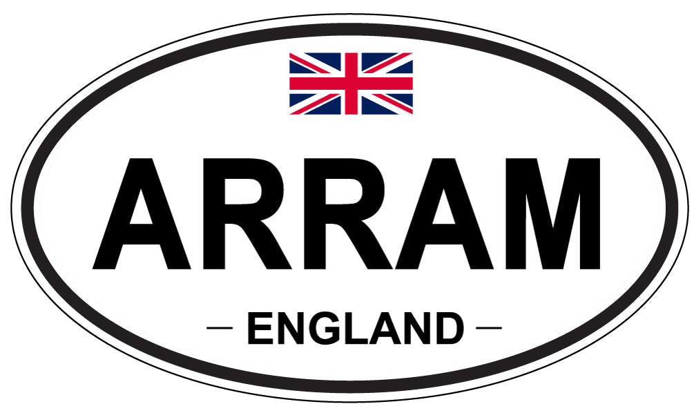 ARRAM - Oval Sticker