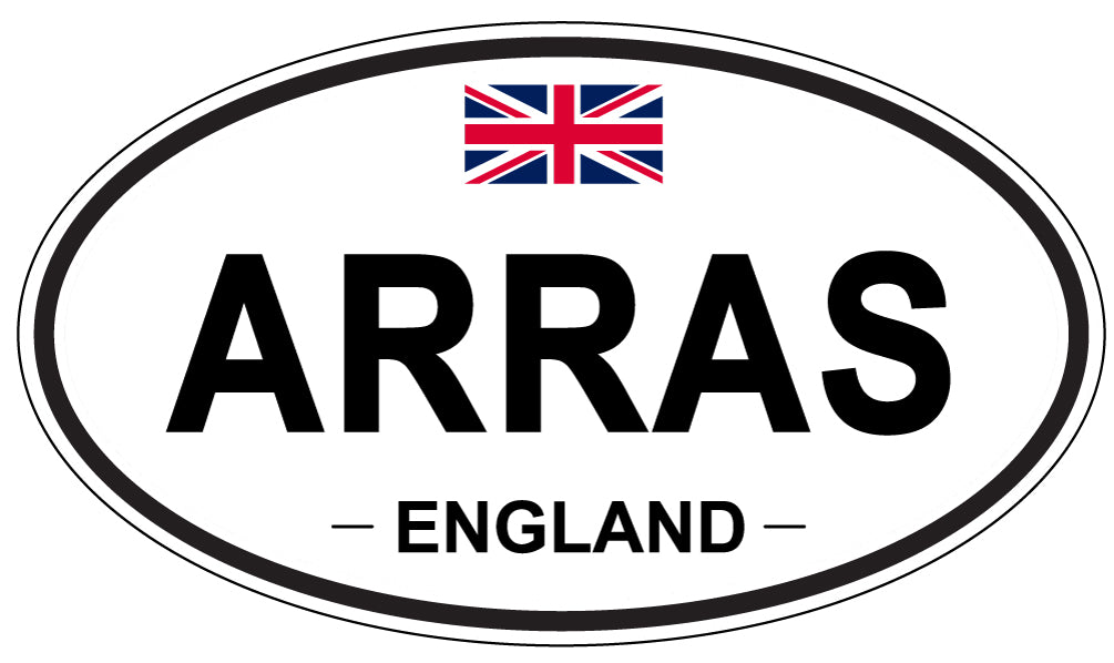 ARRAS, England - Oval Magnet