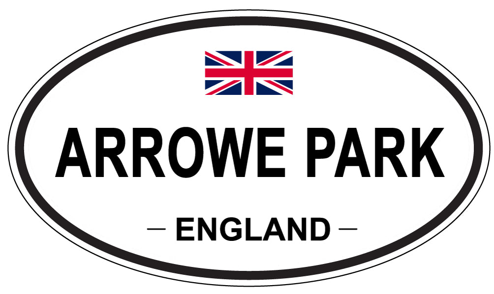 ARROWE PARK - Oval Sticker
