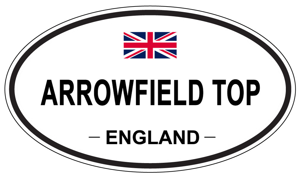 ARROWFIELD TOP - Oval Sticker