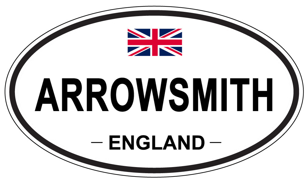 ARROWSMITH, England - Oval Magnet