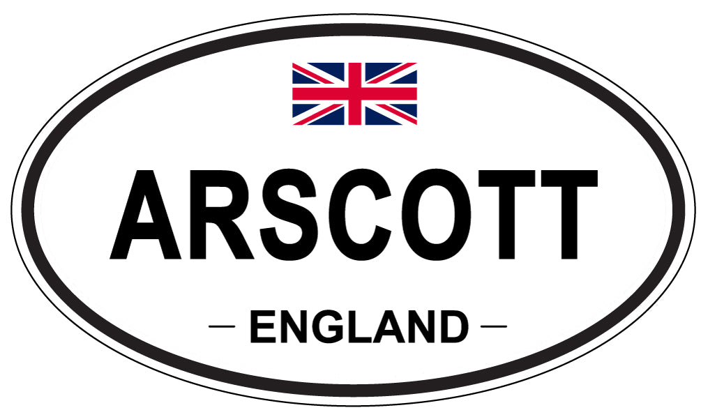 ARSCOTT - Oval Sticker