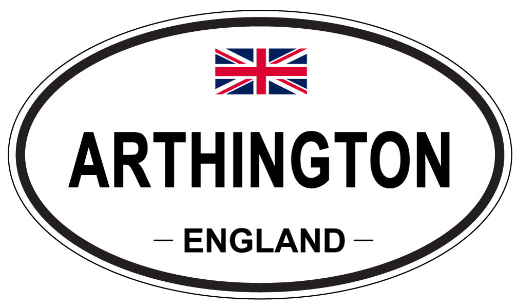 ARTHINGTON - Oval Sticker