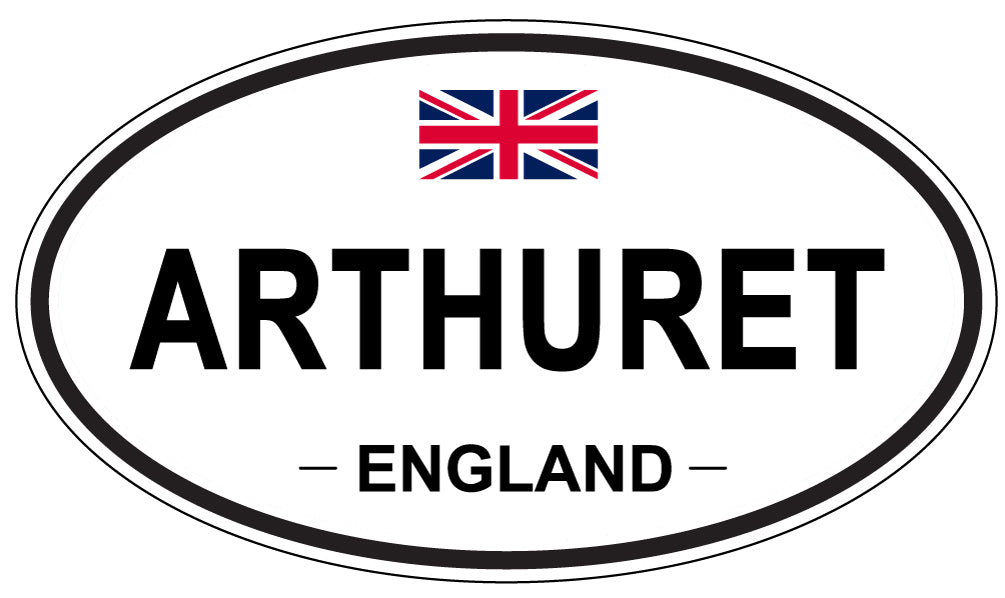 ARTHURET - Oval Sticker