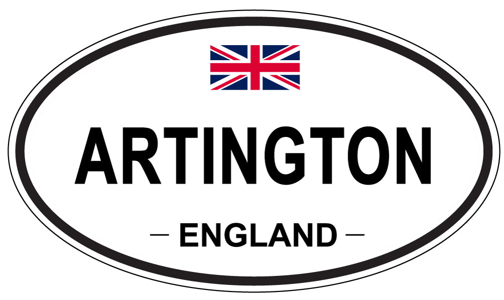 ARTINGTON - Oval Sticker