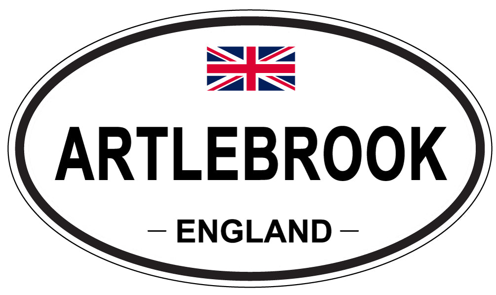 ARTLEBROOK - Oval Sticker
