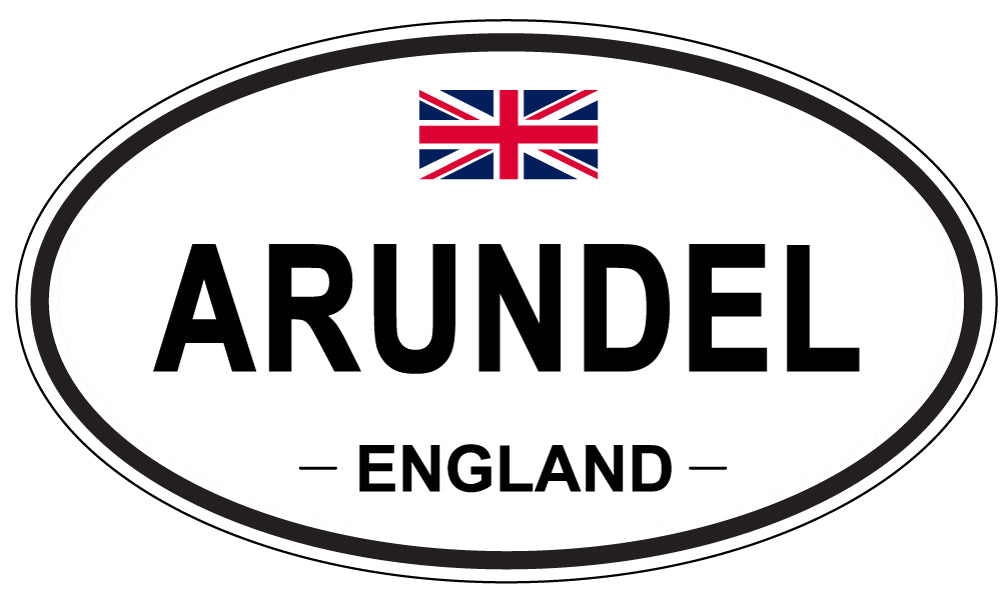 ARUNDEL, England - Oval Magnet