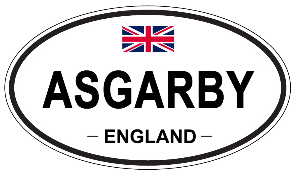 ASGARBY - Oval Sticker