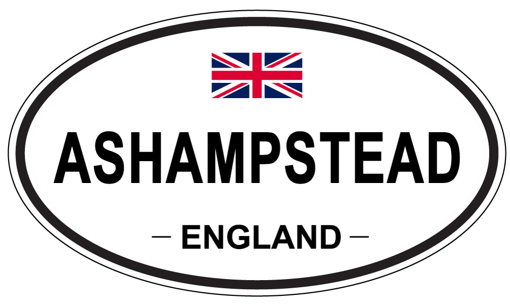 ASHAMPSTEAD - Oval Sticker