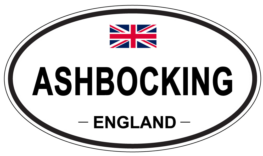 ASHBOCKING - Oval Sticker