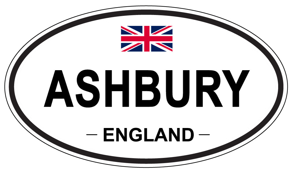 ASHBURY - Oval Sticker