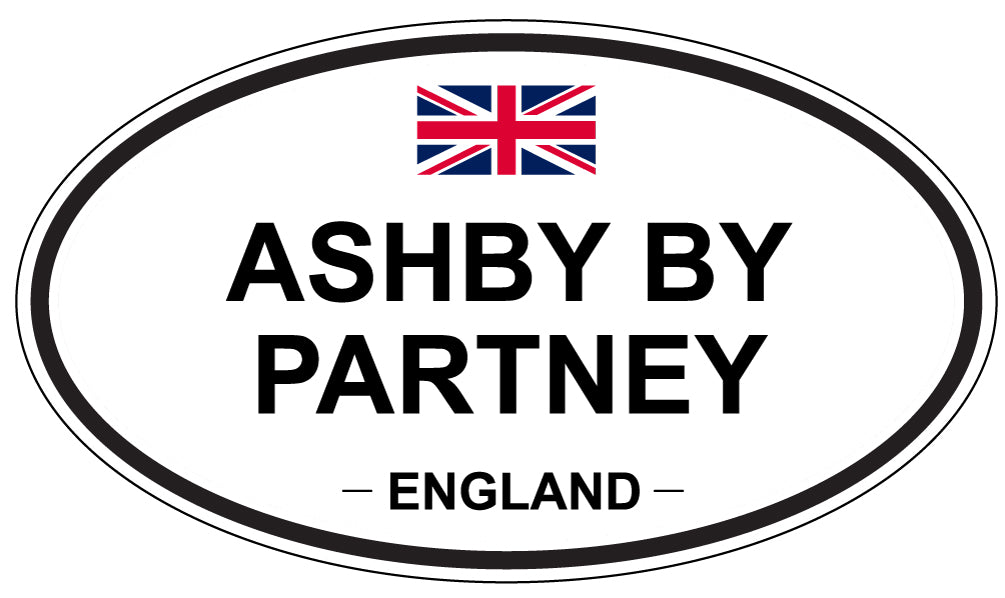 ASHBY BY PARTNEY - Oval Sticker