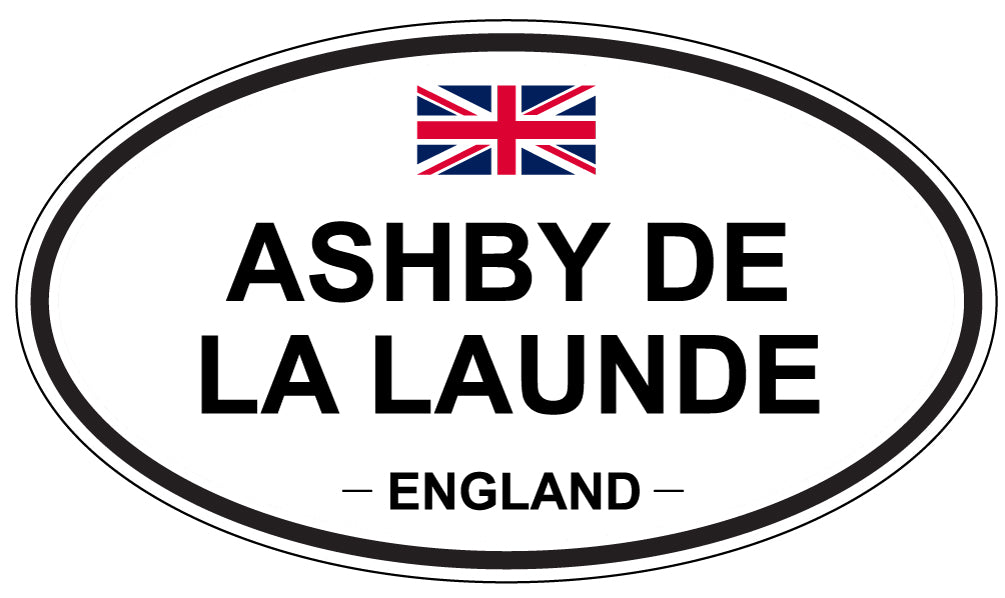 ASHBY DE LA LAUNDE - Oval Sticker