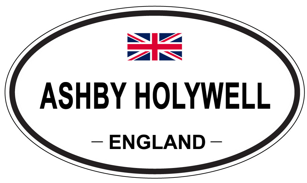ASHBY HOLYWELL - Oval Sticker