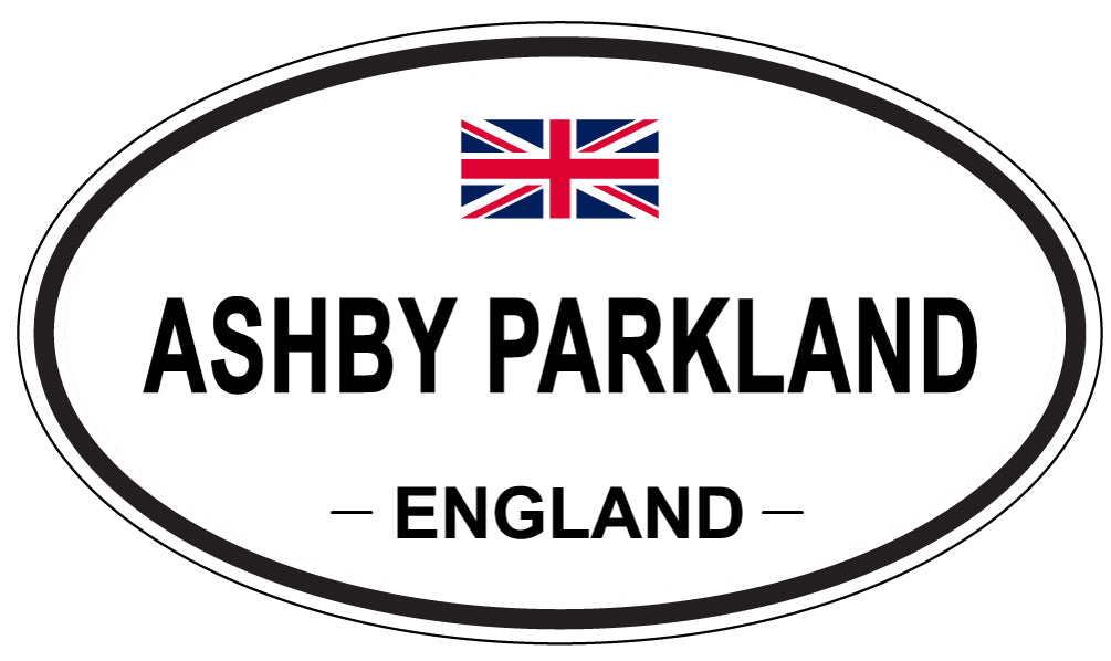 ASHBY PARKLAND - Oval Sticker