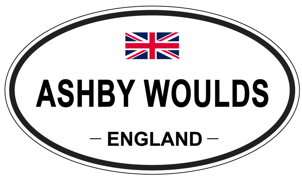 ASHBY WOULDS - Oval Sticker