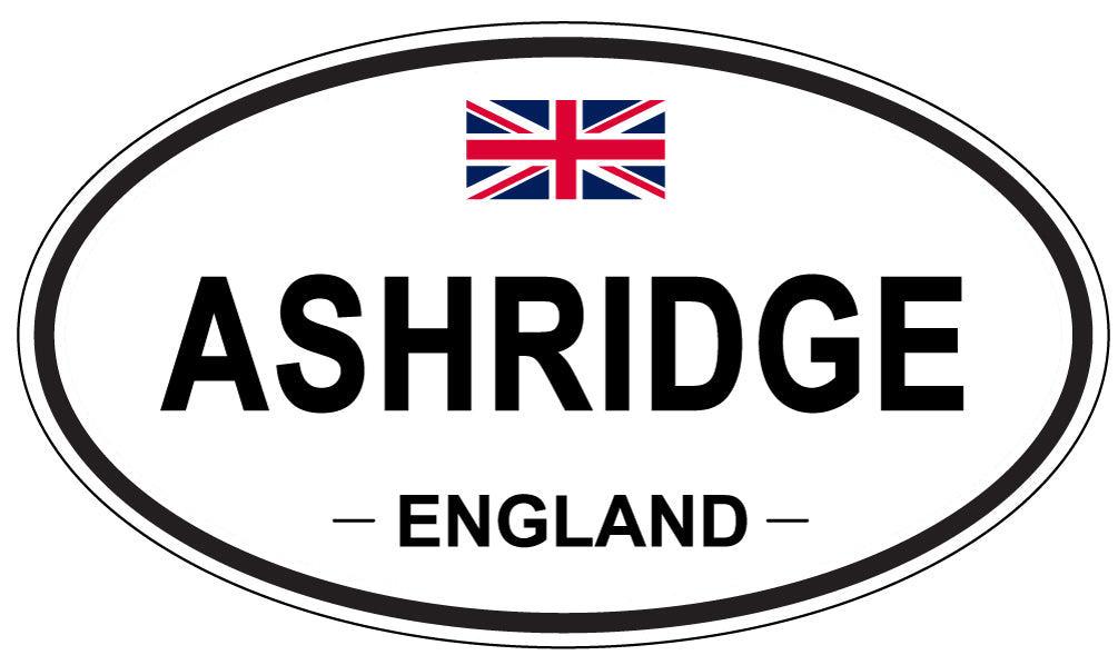 ASHRIDGE, ENGLAND - Oval Sticker