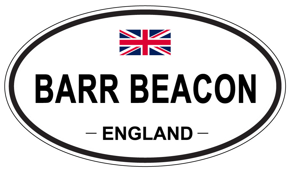 BARR BEACON, ENGLAND - Oval Sticker