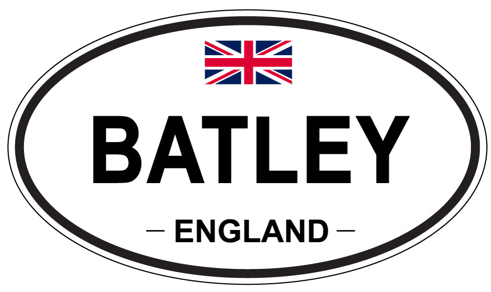 BATLEY, England - Oval Magnet