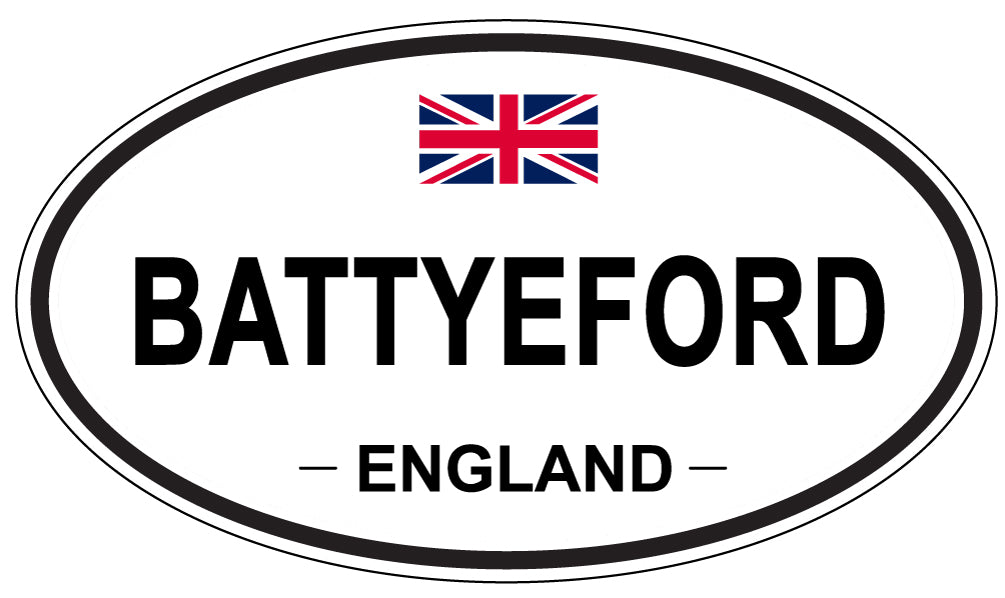 BATTYEFORD, England - Oval Magnet