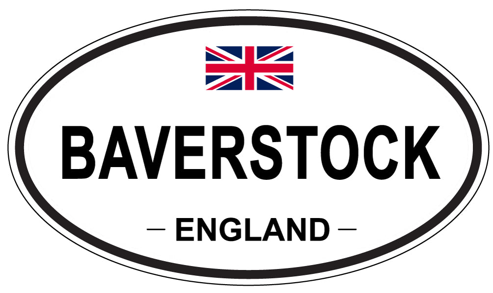 BAVERSTOCK, England - Oval Magnet