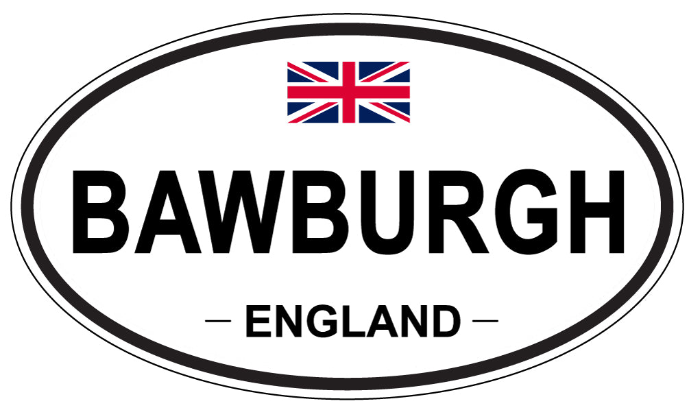 BAWBURGH, England - Oval Magnet