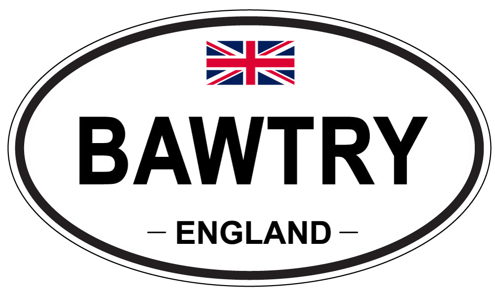 BAWTRY, England - Oval Magnet