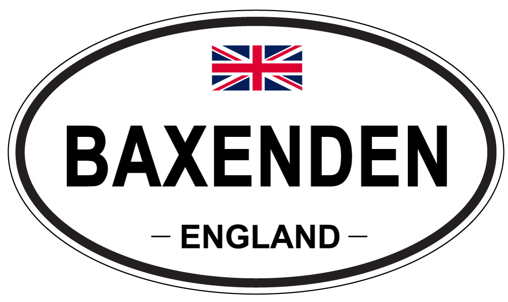 BAXENDEN, England - Oval Magnet