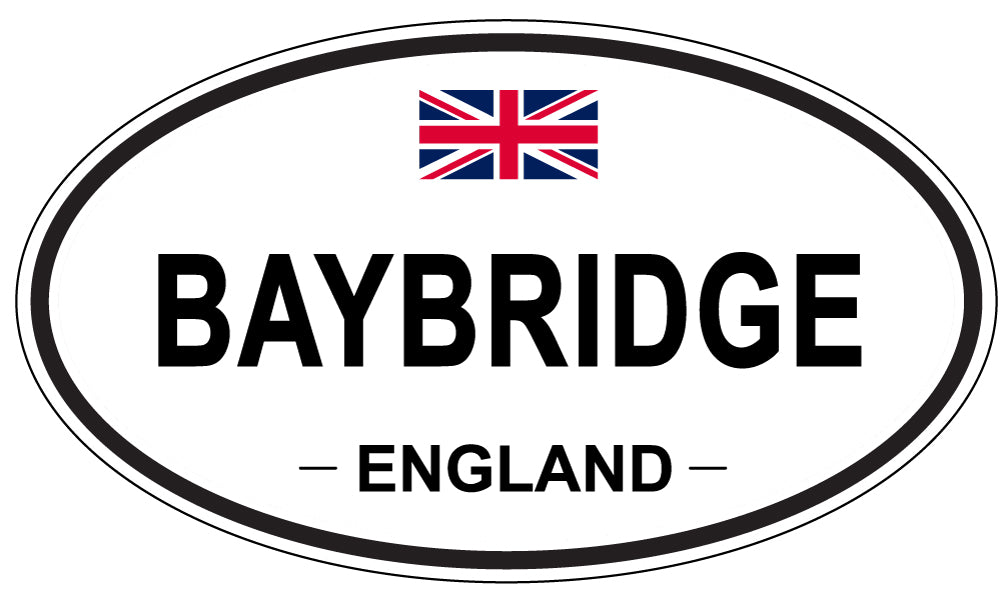 BAYBRIDGE, England - Oval Magnet