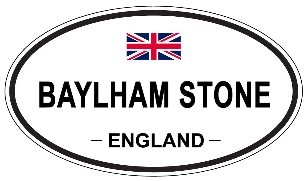 BAYLHAM STONE, England - Oval Magnet