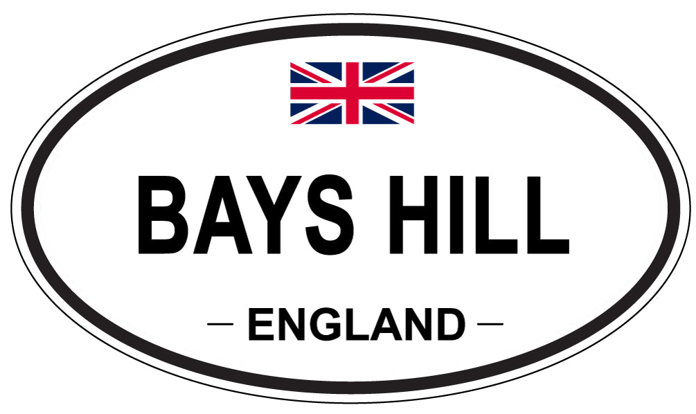 BAYS HILL, England - Oval Magnet