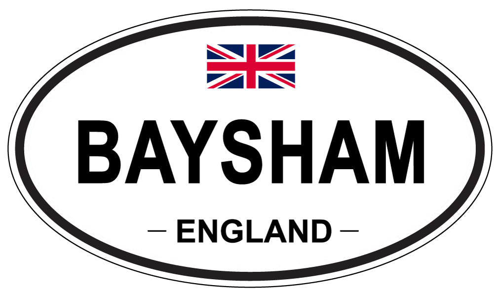 BAYSHAM, England - Oval Magnet