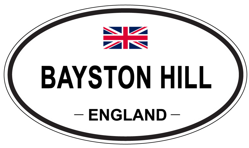 BAYSTON HILL, England - Oval Magnet