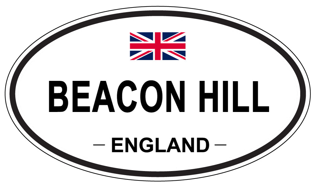 BEACON HILL, ENGLAND - Oval Sticker