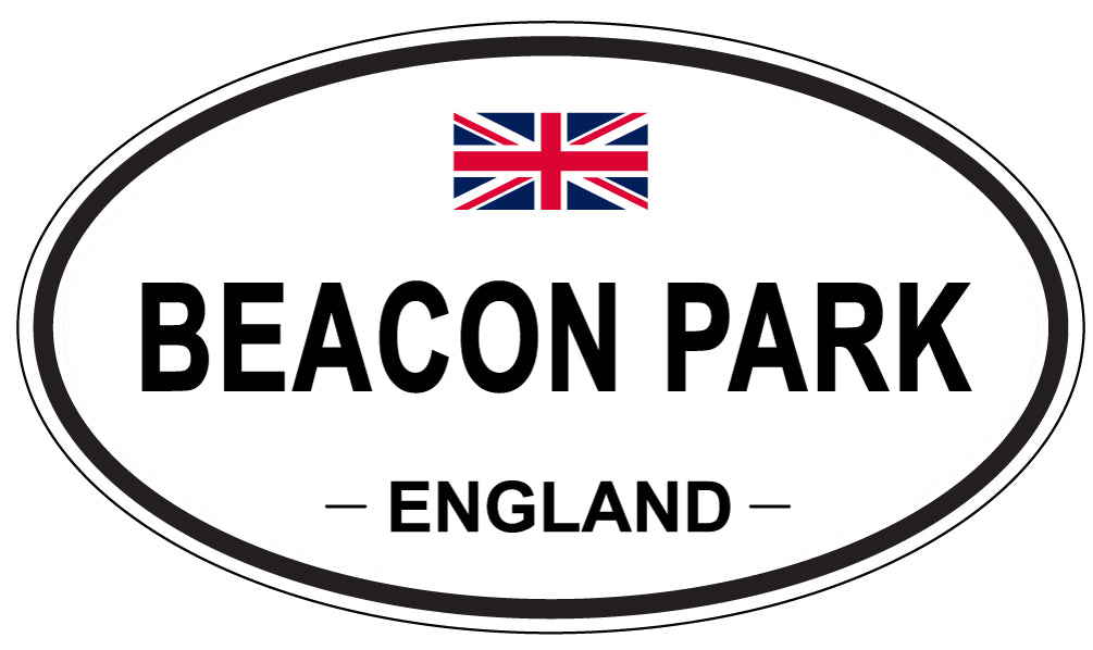 BEACON PARK, England - Oval Magnet