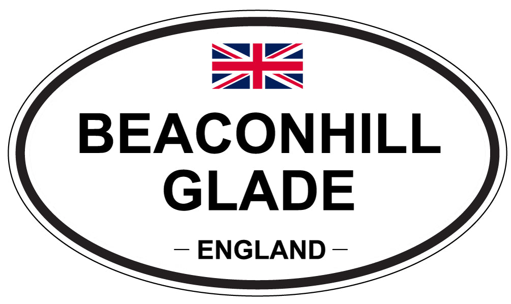BEACONHILL GLADE, England - Oval Magnet