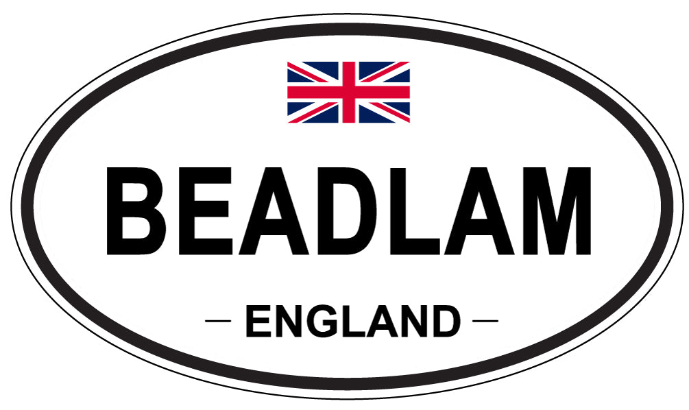 BEADLAM, England - Oval Magnet