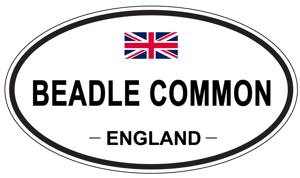 BEADLE COMMON, ENGLAND - Oval Sticker