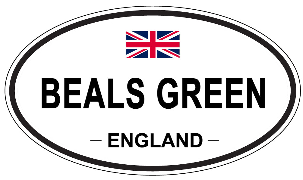 BEALS GREEN, England - Oval Magnet