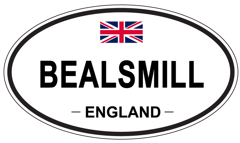 BEALSMILL, England - Oval Magnet