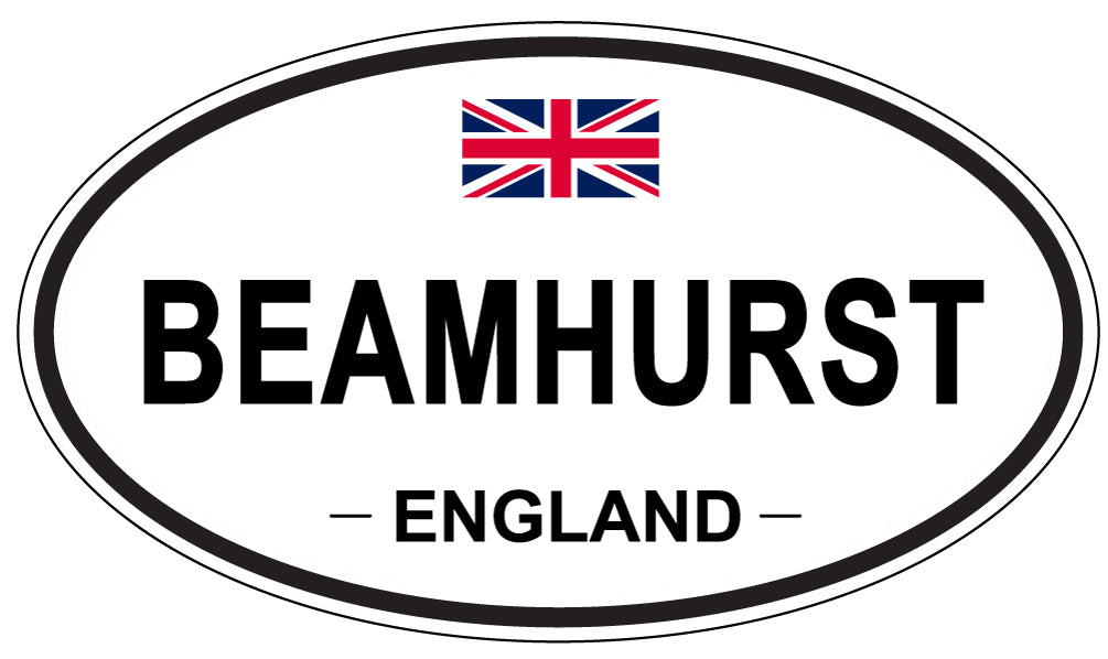 BEAMHURST, England - Oval Magnet