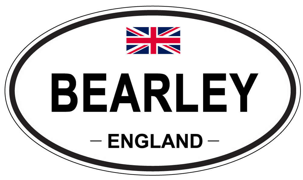 BEARLEY, England - Oval Magnet