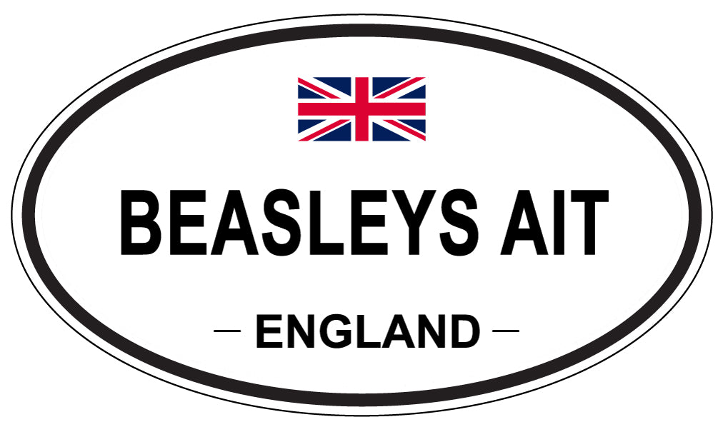 BEASLEYS AIT, England - Oval Magnet