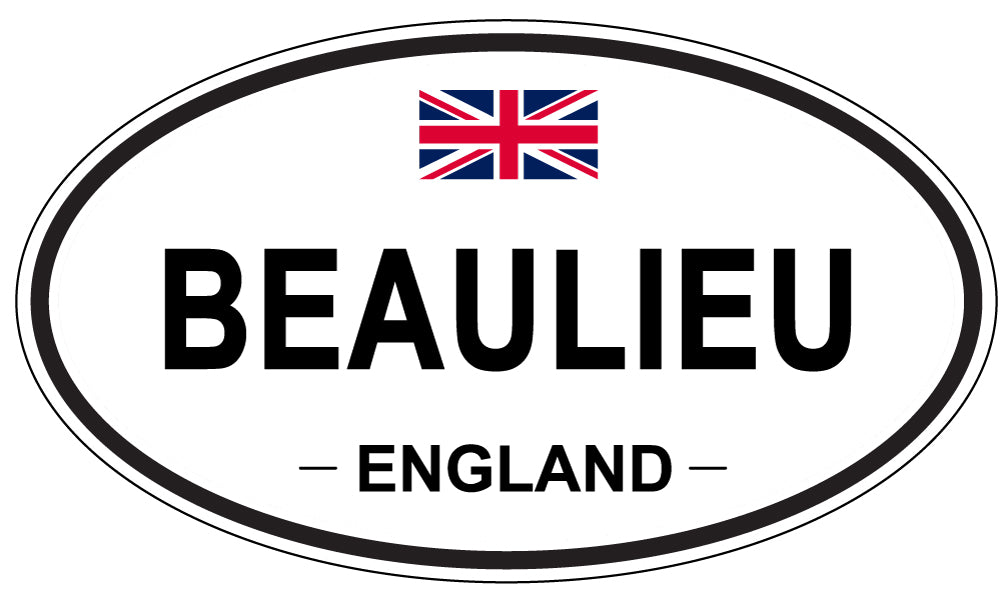BEAULIEU, England - Oval Magnet