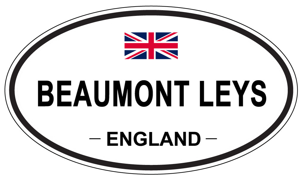 BEAUMONT LEYS, England - Oval Magnet