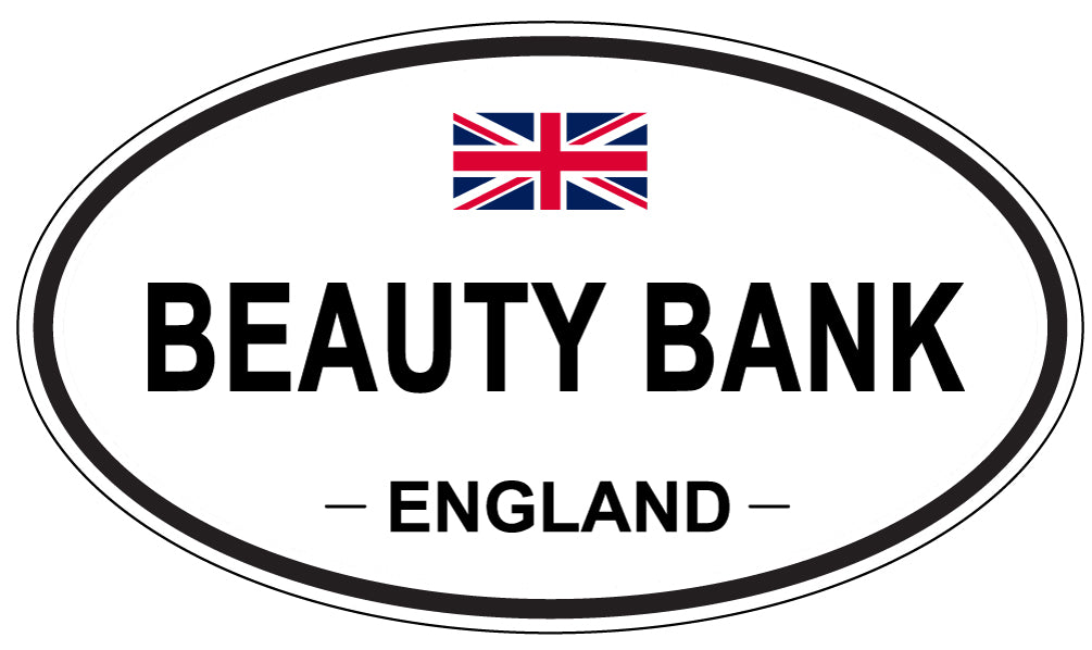 BEAUTY BANK, England - Oval Magnet