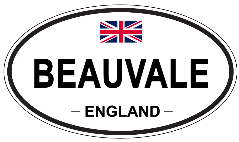BEAUVALE, England - Oval Magnet